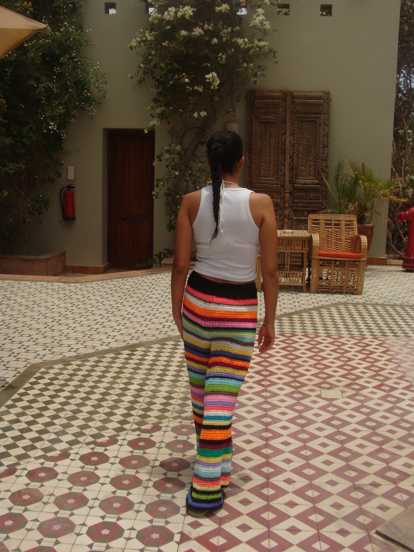 Carnival Crochet Pants