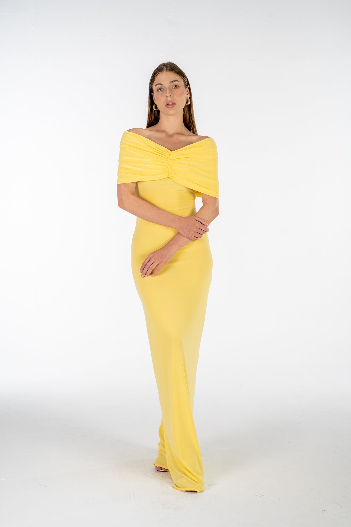 Yellow Classic Dress