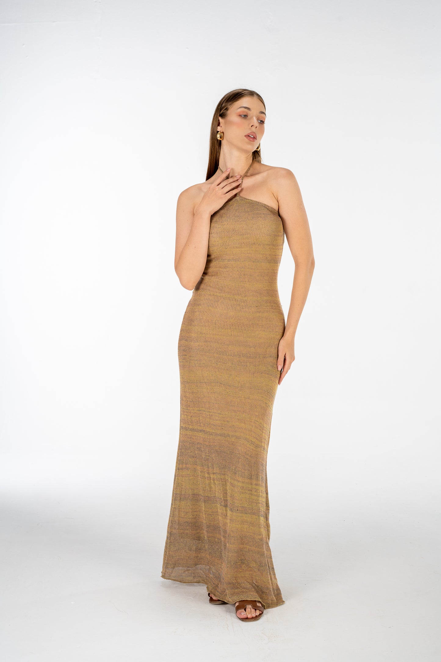 Bronze Evening Dress