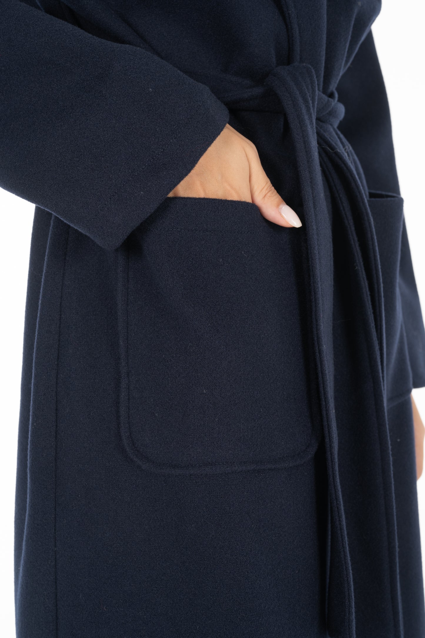 Navy Blue London Coat