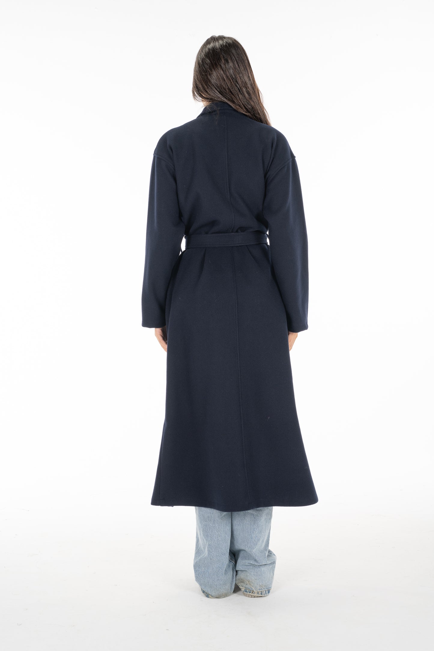 Navy Blue London Coat