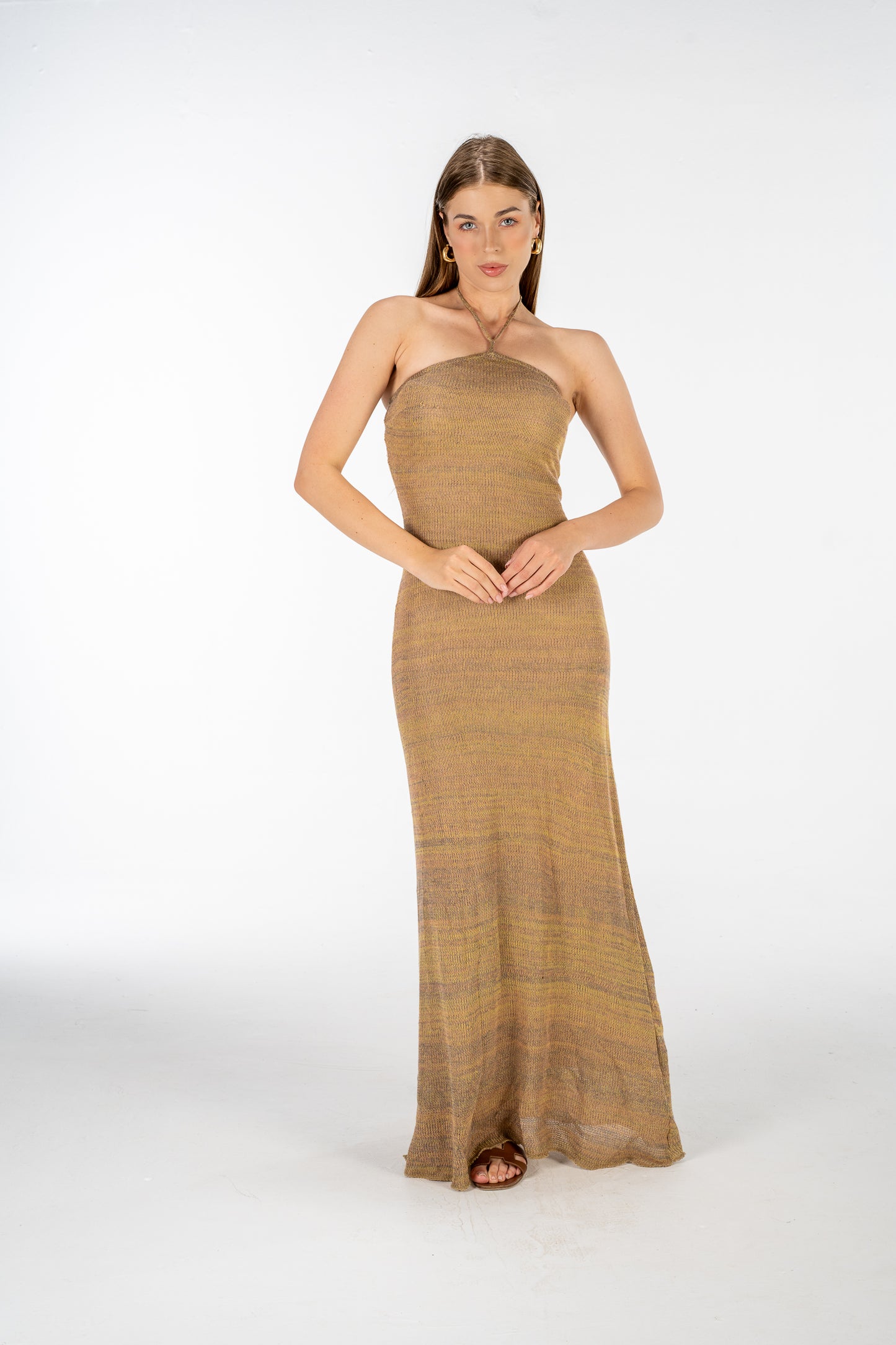 Bronze Evening Dress