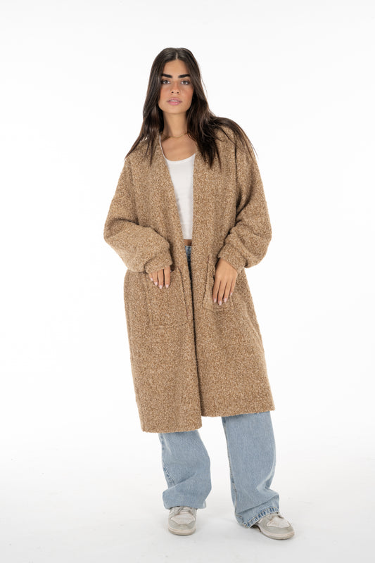 Sand Cozy Cardigan