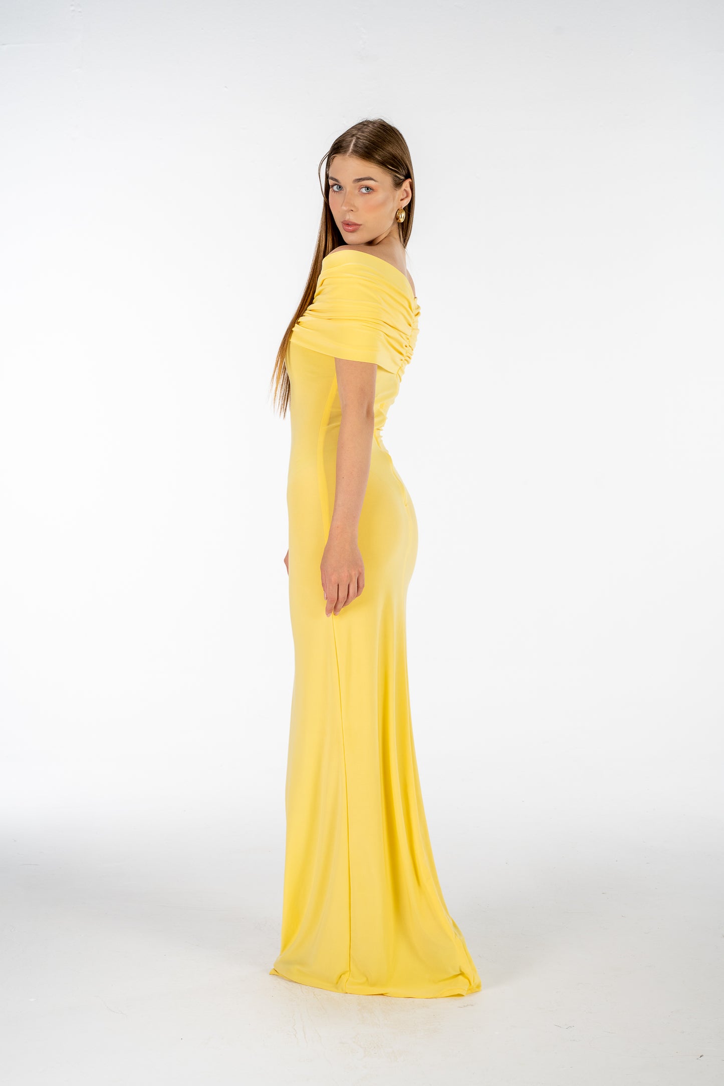 Yellow Classic Dress