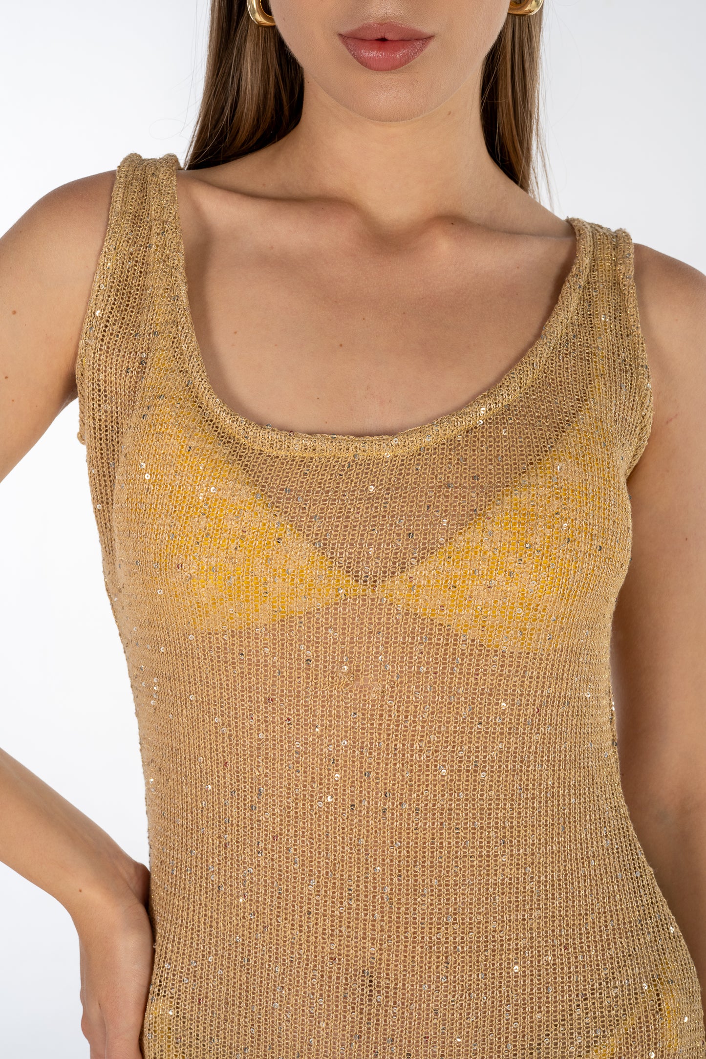 Honey Shimmery Coverup