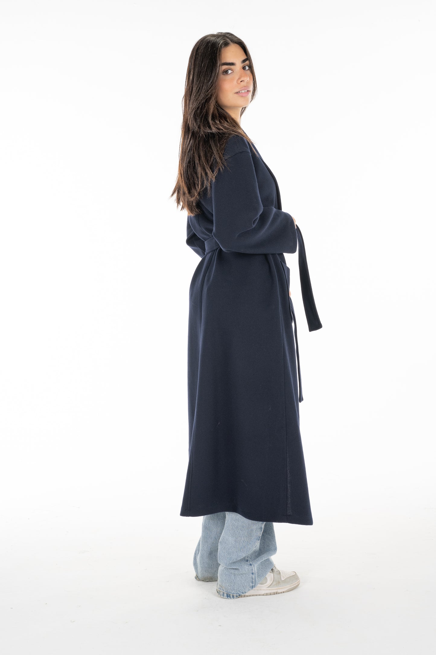 Navy Blue London Coat