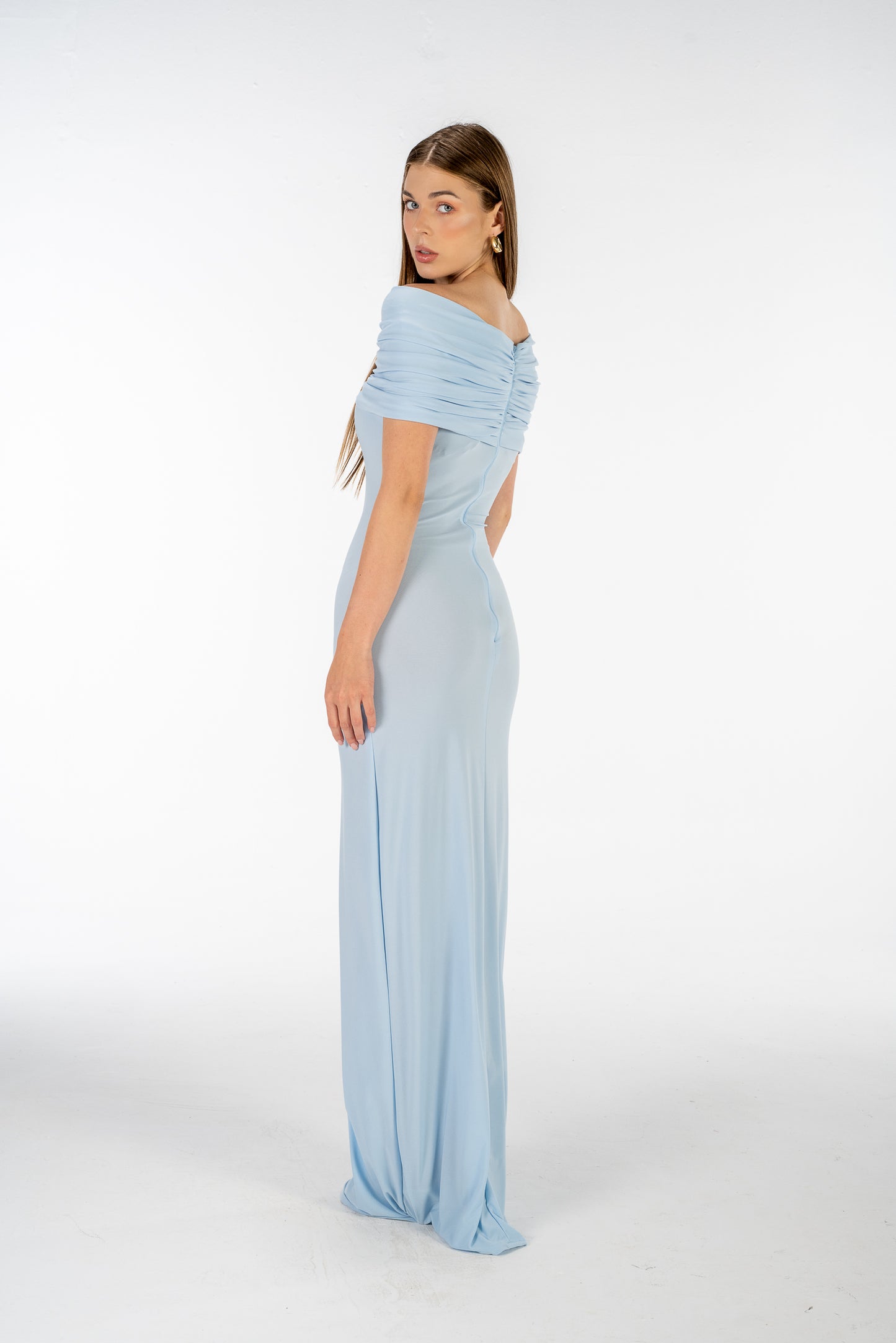 Classic Baby Blue Dress