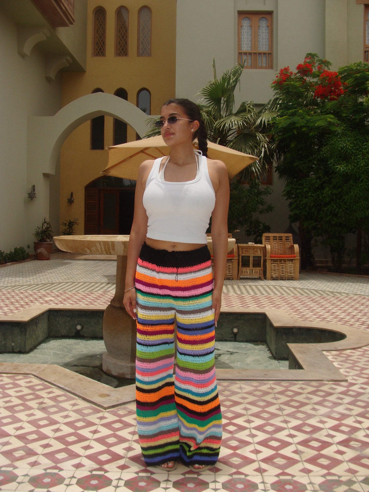 Carnival Crochet Pants
