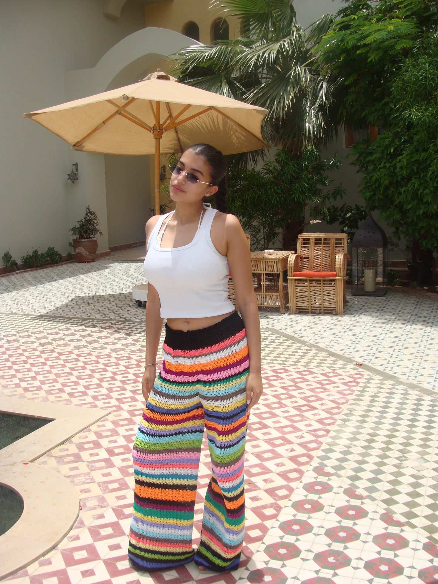 Carnival Crochet Pants