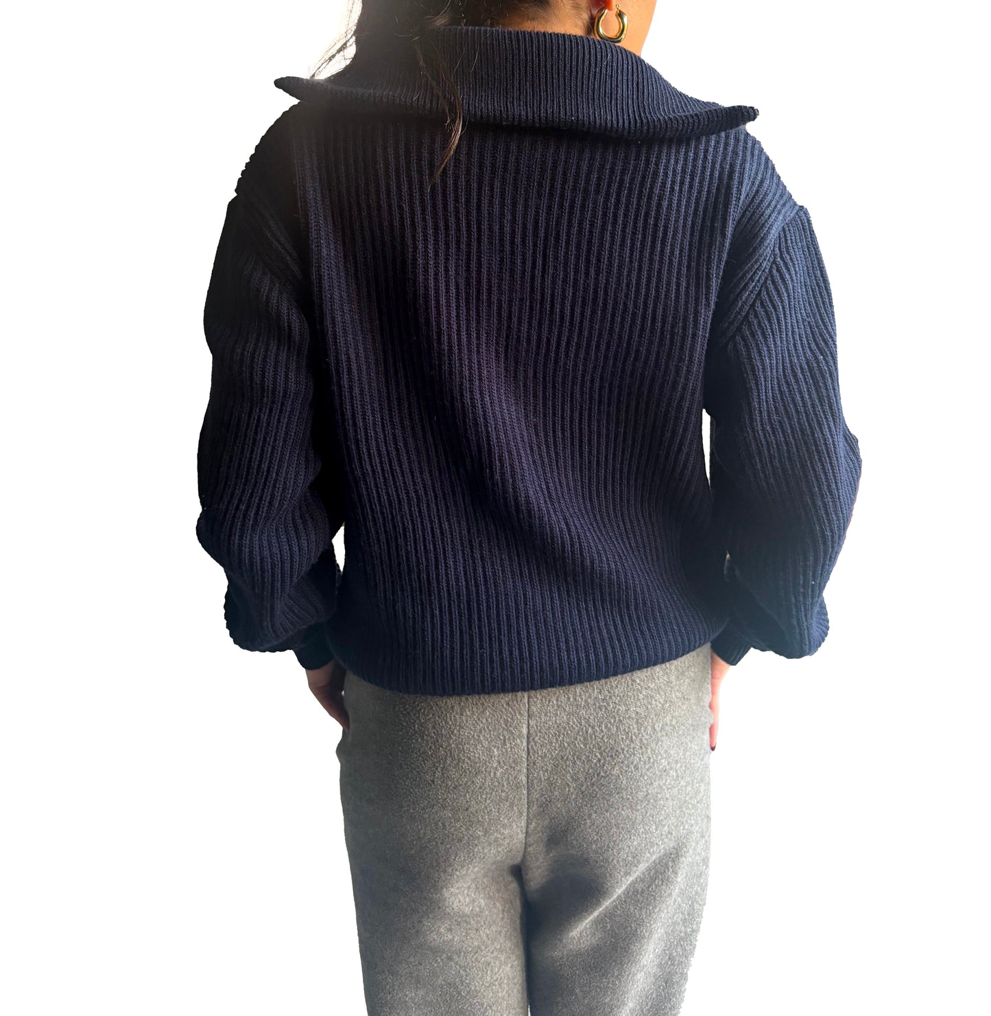 Unisex Urban Navy Zip Up